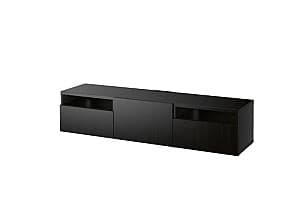 Tumba pentru televizor IKEA Besta Lappviken  black-brown 180x42x39 cm