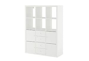 Etajera IKEA Kallax white 112×147 cm