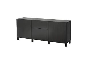 Comoda IKEA Besta black-brown Lappviken 180x40x74 cm