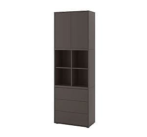 Шкаф IKEA Eket dark grey 70x35x212 см