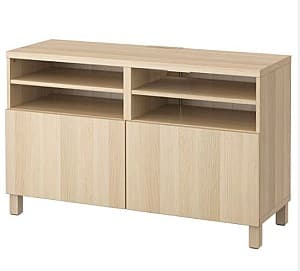Comoda TV IKEA Besta Antique Oak/Lappviken/Stubbarp 120x42x74 cm