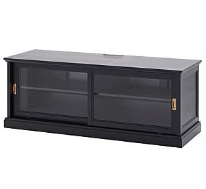 Comoda TV IKEA Malsjo  Black 160x48x59 cm (sliding doors)