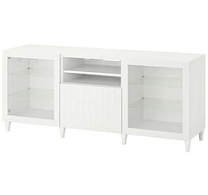 Tumba pentru televizor IKEA Besta  White/Sutterviken/Kabbarp white bottle