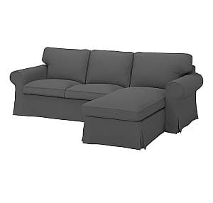 Угловой диван IKEA Ektorp Hallarp Grey