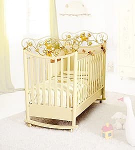 Кроватка детская Baby Expert Perla (крем/золото) 