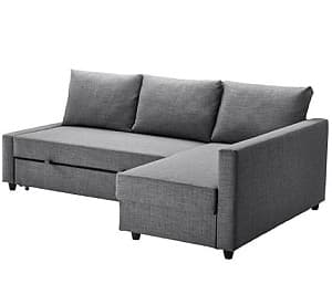 Canapea de colt IKEA Friheten Skiftebo dark gray