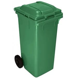 Контейнер для мусора Hydro-S 120L Plastic Green