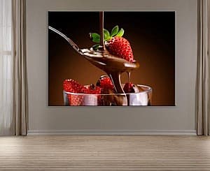 Poster Art.Desig Căpșuni în ciocolată