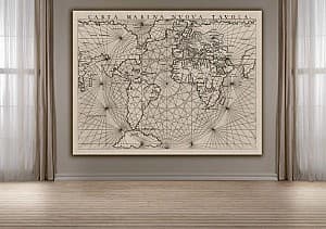 Постер Art.Desig Старинные карты мира 1520-1680_2