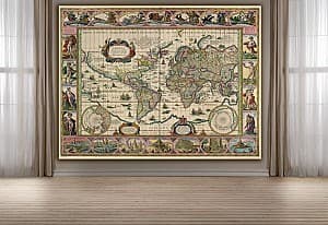 Постер Art.Desig Старинные карты мира 1520-1680_12