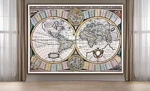 Постер Art.Desig Старинные карты мира 1520-1680_15