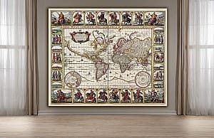 Poster Art.Desig Hărți lumii vechi 1520-1680_17