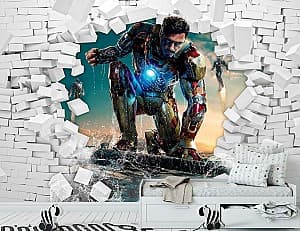 Fototapet 3d Art.Desig Iron man, 3D efect