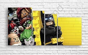Tablou multicanvas Art.Desig Lego Batman