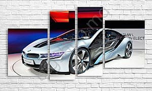 Модульная картина Art.Desig BMW I8_3