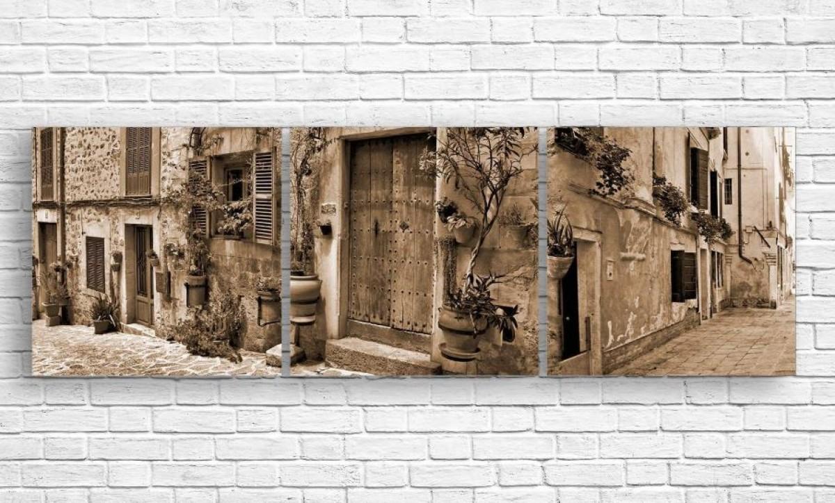 Tablou multicanvas Art.Desig Strada vintage