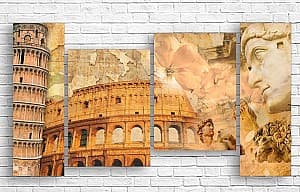 Tablou multicanvas Art.Desig Turnul din Pisa