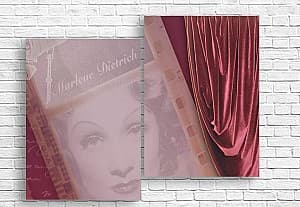 Tablou multicanvas Art.Desig Marlene Dietrich