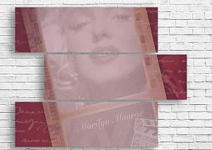 Tablou multicanvas Art.Desig Marilyn Monroe