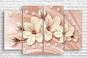 Tablou multicanvas Art.Desig Orhideele roz