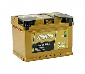 Автомобильный аккумулятор AutoPart Galaxy Gold ARL61Ah12v