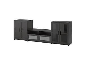 Comoda TV IKEA Brimnes black 276x41x95 cm