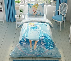 Lenjerie de pat pentru copii TAC Disney Cindrella Single (60260052)