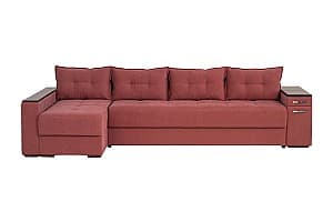 Угловой диван Конфорт N-8 (A) LL (1560x820x3110 mm) Red