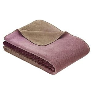 Одеяло IBENA Jacquard Toronto Violet/Brown