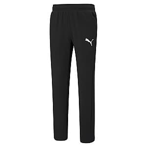 Pantaloni sport Puma Ess Logo Pants Tr Op Black