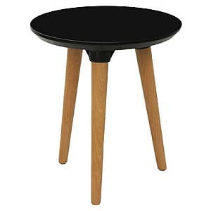 Деревянный стол Vitra PW-037-3N (400x450mm) Black