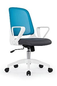 Офисное кресло ARO Smart Point white, blue