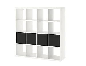 Стеллаж IKEA Kallax white (4 организатора) 147x147 cm