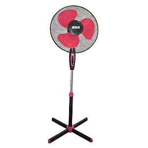 Ventilator Muhler 16 Stand Fan FM-5071 Black/Red