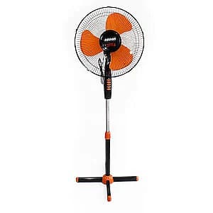 Вентилятор Muhler 16 Stand Fan FM-5070 Black/Orange