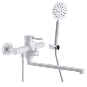 Смеситель для ванной с душем MIXXUS SUS-006 (EURO) WHITE
