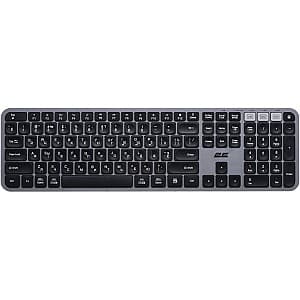 Tastatura 2E KS240 WL BT Gray