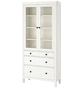 Dulap cu vitrina IKEA Hemnes White 90×197 cm