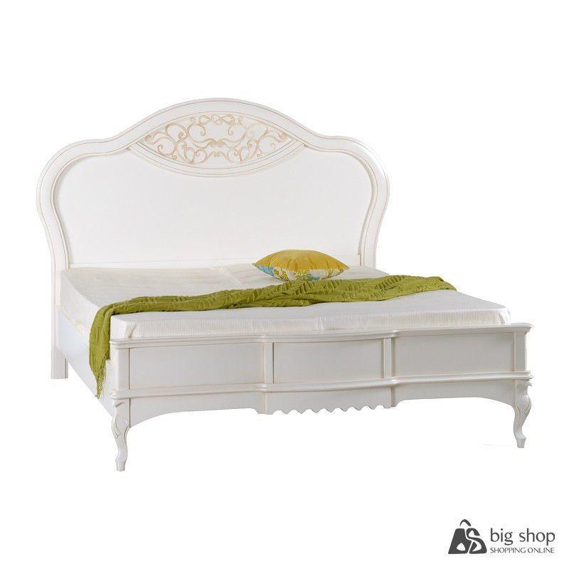 Кровать MobiLux Matteo 1600 круглое деревянное изголовье