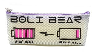 Пенал VLM Boli Bear фиолетовый