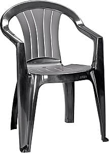 Пластиковый стул Keter Sicilia графит (221038)