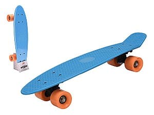 Skateboard XQMax 58X14X9cm albastru