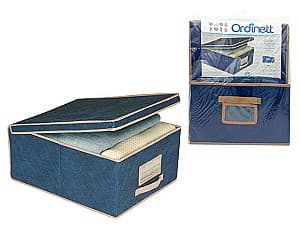 Ящик для хранения Ordinett 50X40X25см синий