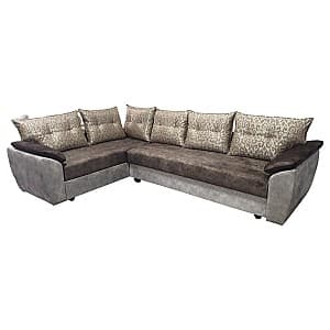 Угловой диван V-Toms E1M1 Grey/Brown (3x2)