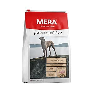 Hrană uscată pentru câini Mera Dog Pure Lachs&Reis 12,5 kg 
