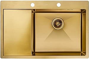 Chiuveta de bucatarie Fabiano Nano PVD Gold 78x51mm R