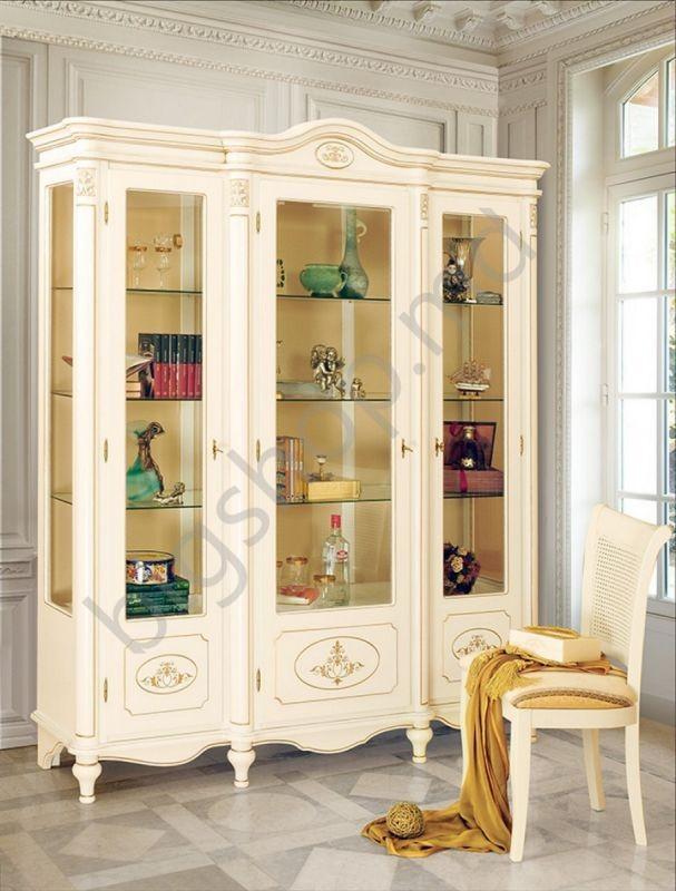 Vitrina MobiLux Larisa 3U (Ivory)