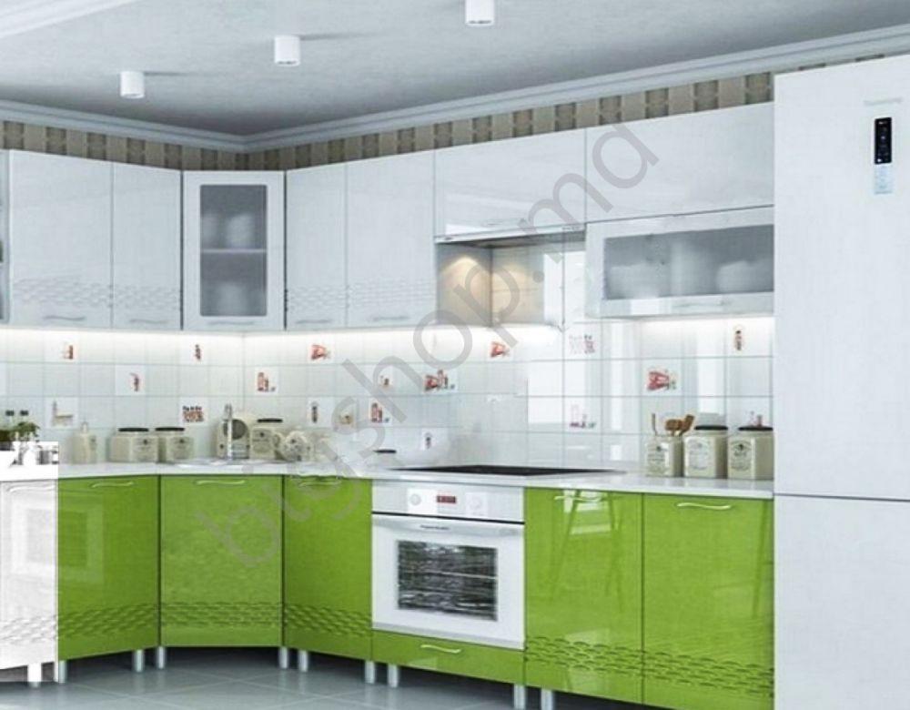 Set mobila bucatarie SV-Mebel Volna Oliva (1.25x2.65m)