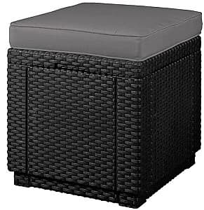 Bancheta Keter Cube With Cushion Graphite/Gray