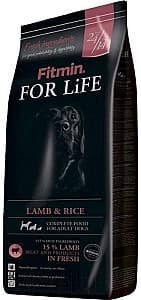 Hrană uscată pentru câini Fitmin For Life Lamb & Rice 3kg